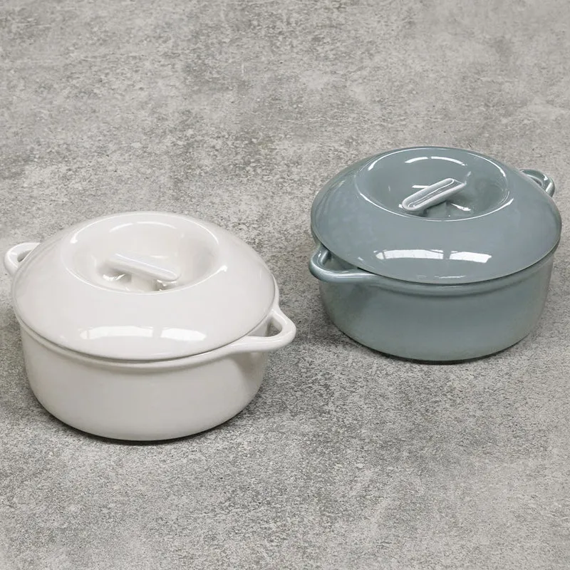 Cocotte de porcelana redonda Bombance Revol