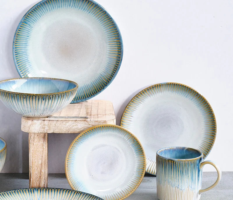 Cosy & Trendy Geschirrset Listra Ocean 12-teilig