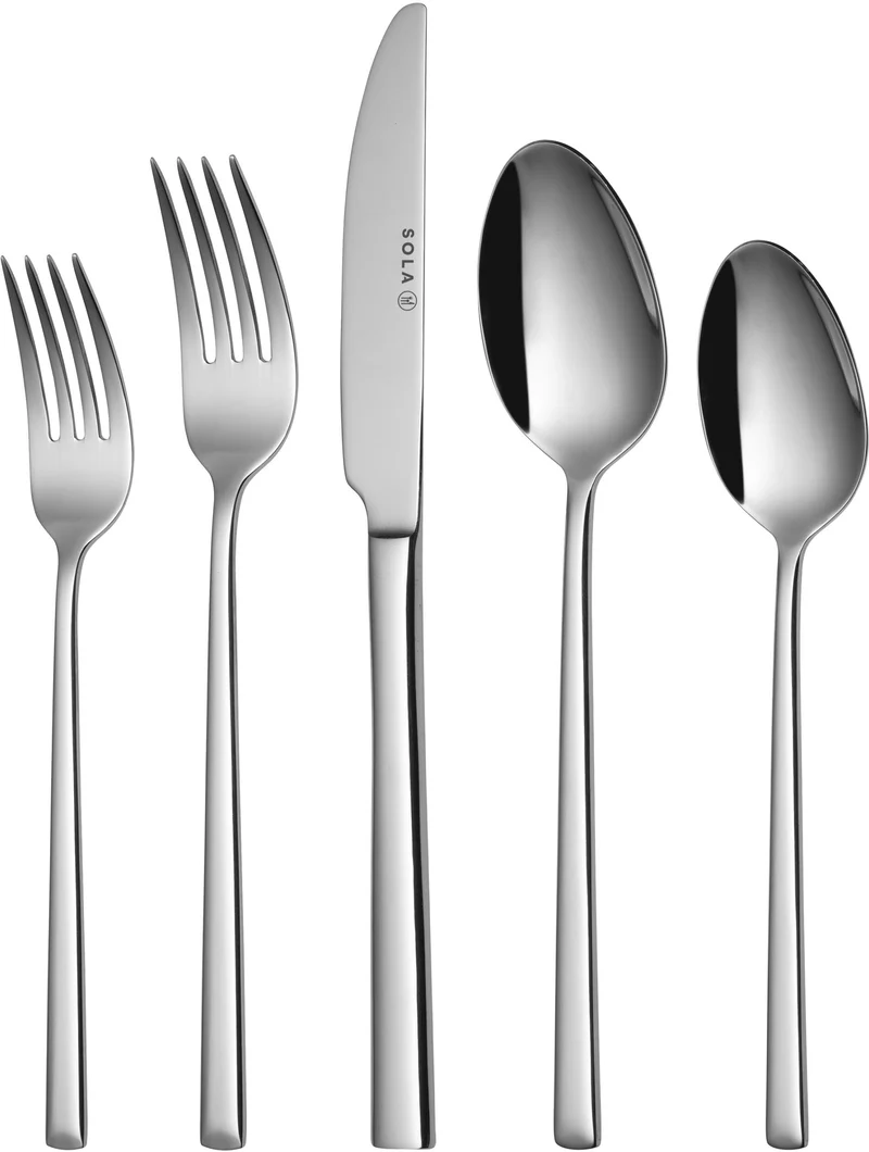 Sola Besteckset Luxor - 18/10 Edelstahl - 70-teilig / 8 Personen