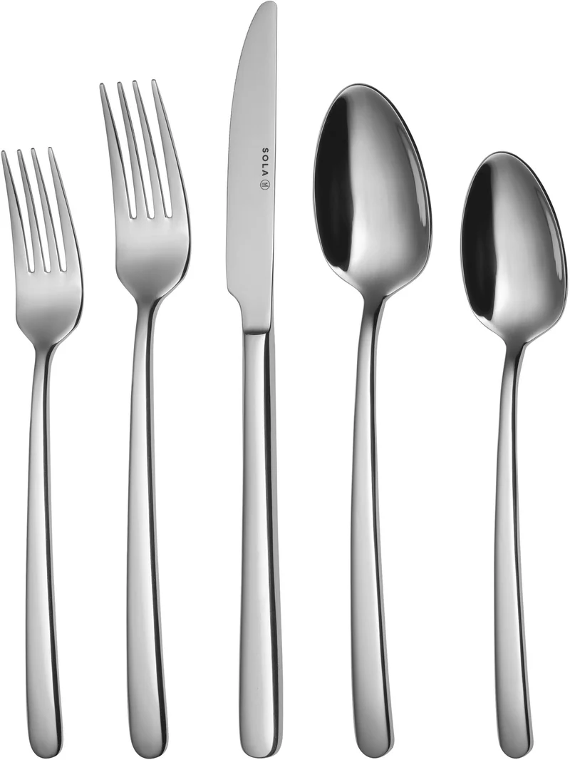 Sola Besteckset Donau - 18/10 Edelstahl - 90-teilig / 9 Personen