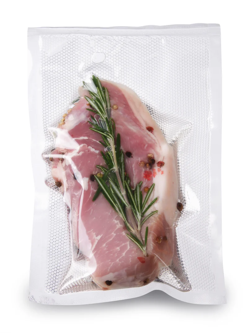 Hendi Vakuumbeutel mit Prägesiegel auf Rolle – Sous Vide Beutel – 20 x 600 cm – Passend für FoodSaver Vakuumiergeräte – 2er-Pack