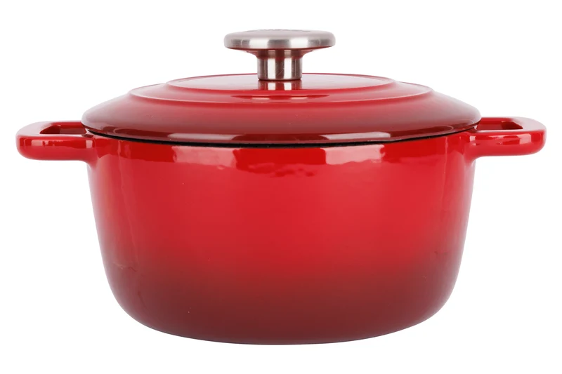 Cosy & Trendy Bräter Fontestic Gusseisen Traditionell Rot Ø 20 cm / 2,7 Liter - Emailliert