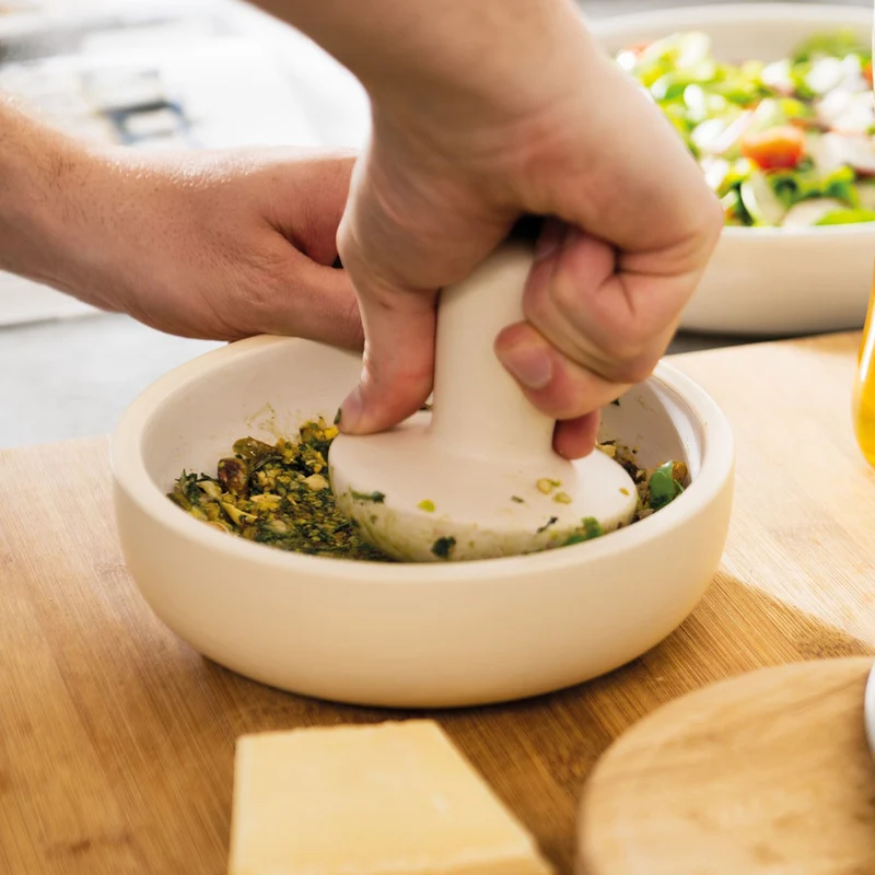 Mortero cerámico con maza grande Berghoff