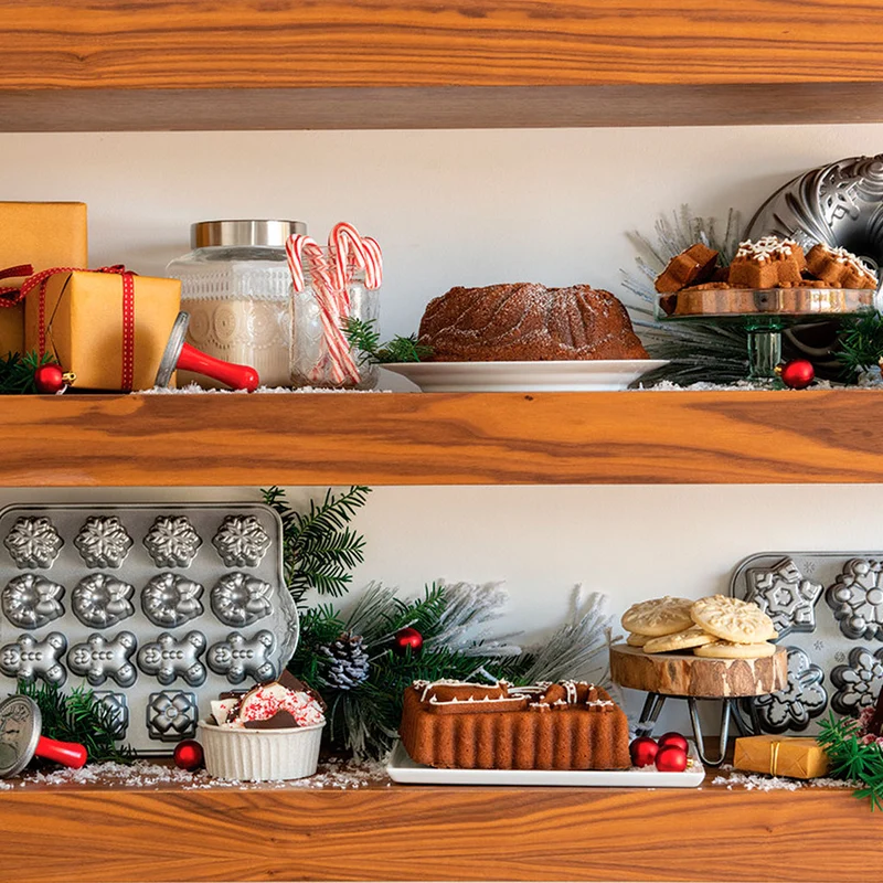 Molde para bizcochitos y pastas de te Nordic Ware