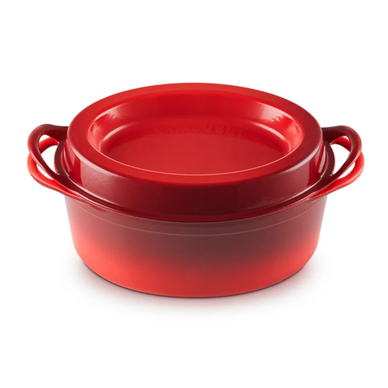 Cocotte Doufeu oval de hierro Le Creuset