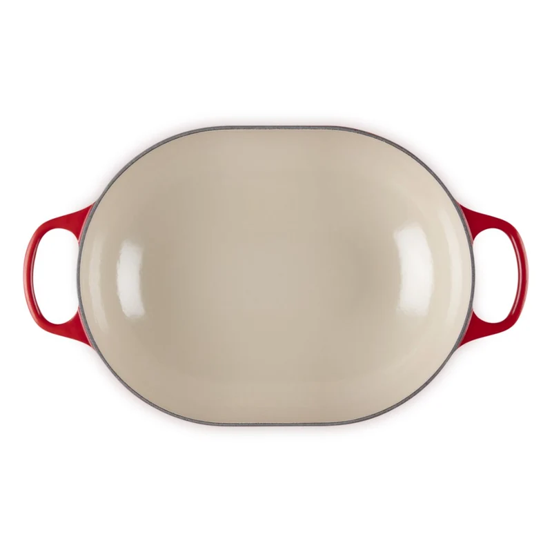 Cocotte baja tipo cacerola ovalada Le Creuset