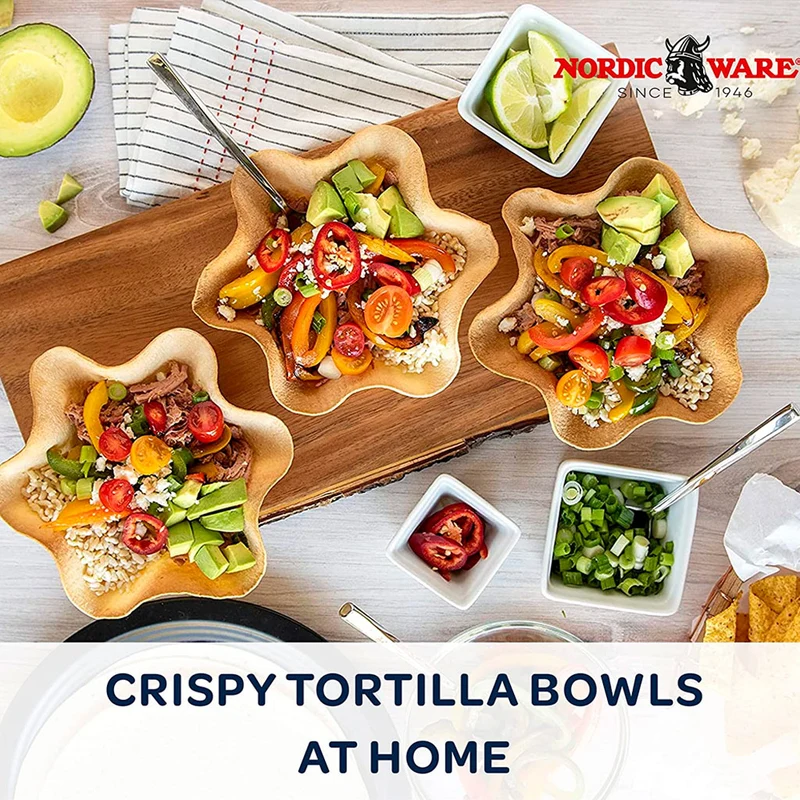 Molde para tortillas onduladas Nordic Ware