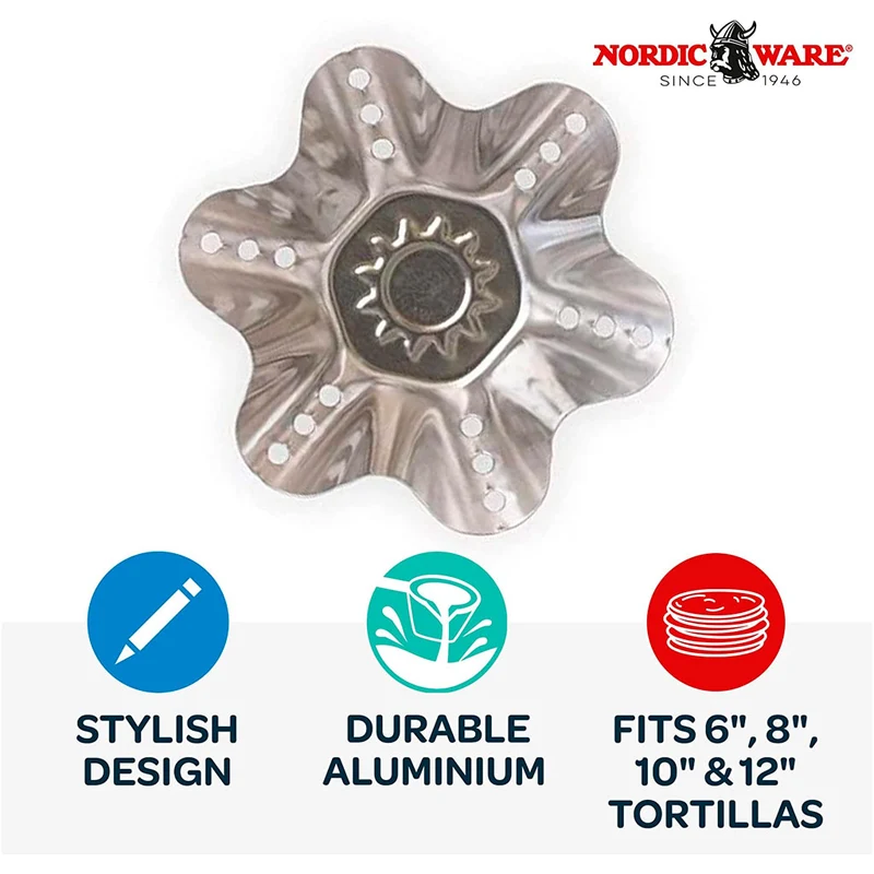 Molde para tortillas onduladas Nordic Ware