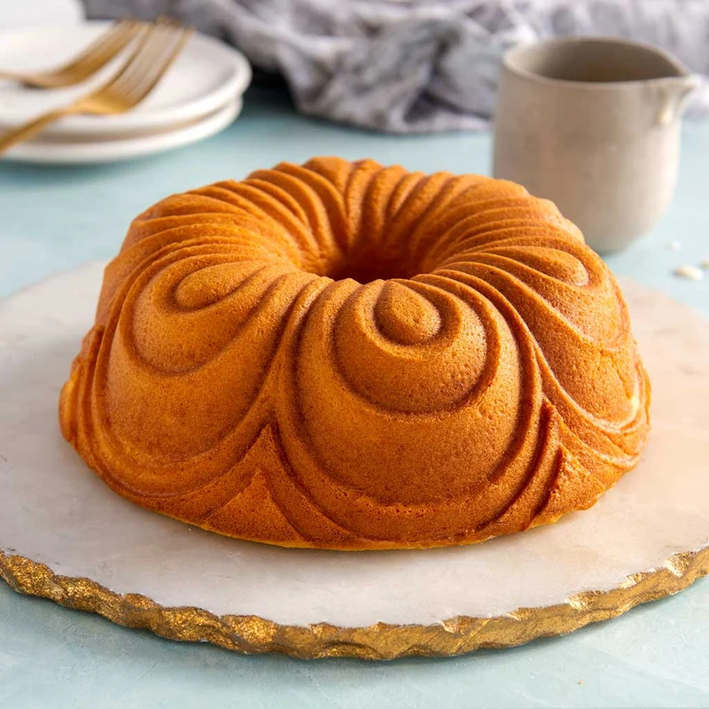 Molde Gold Chiffon Bundt Nordic Ware