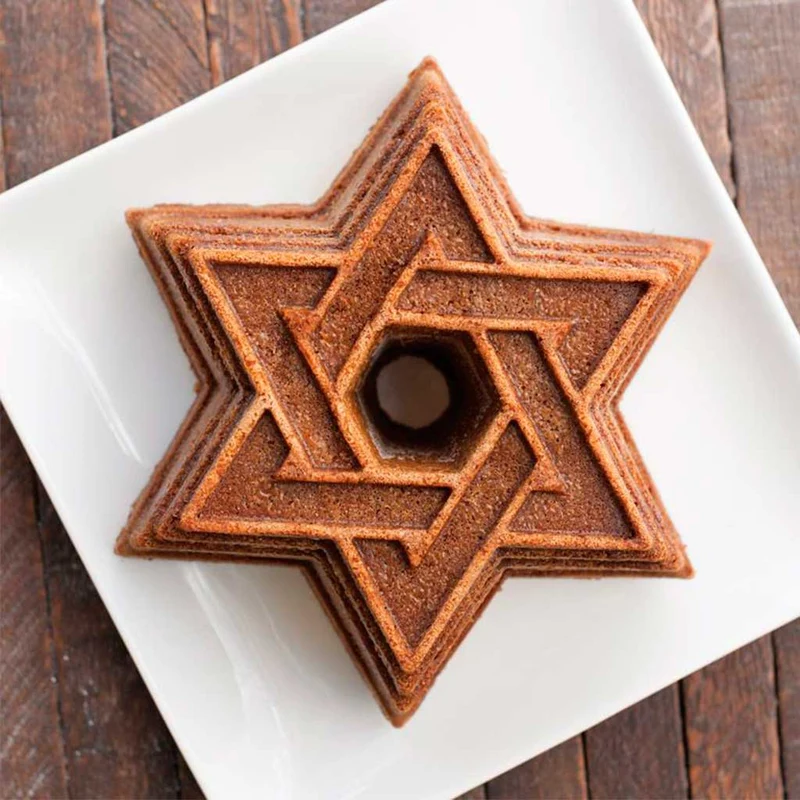 Molde bundt estrella de David Nordic Ware