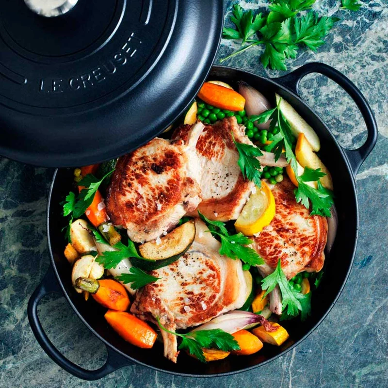 Cocotte redonda alta Evolution Le Creuset