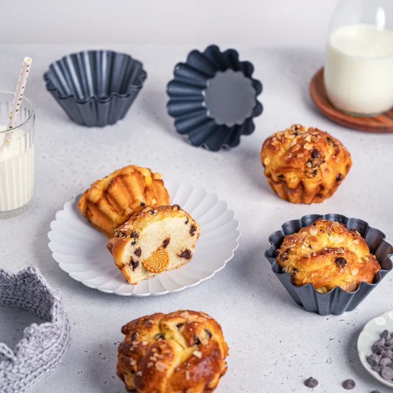Molde ondulado para bizcochos y brioche De Buyer