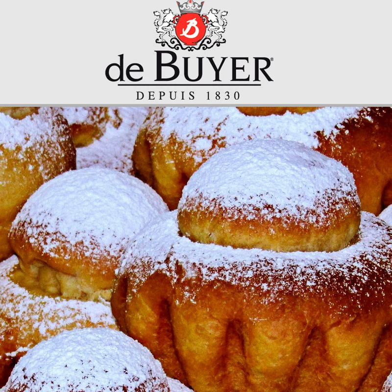 Molde ondulado para bizcochos y brioche De Buyer