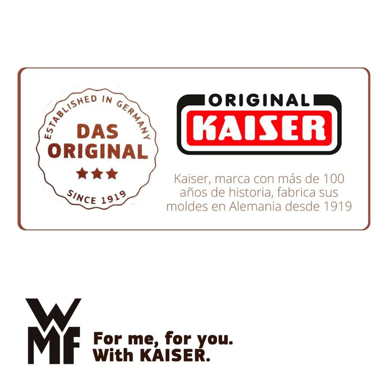 Molde antiadherente con tapa Kaiser de WMF
