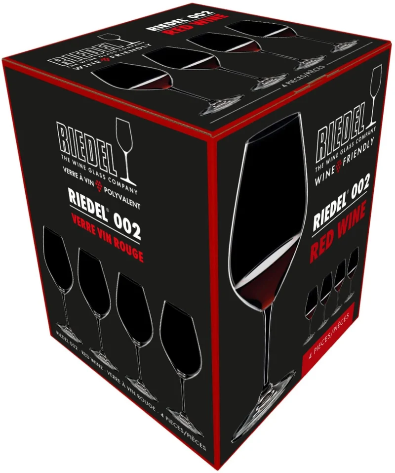 Riedel Rotweingläser Wine Friendly - 667 ml - 4er-Set