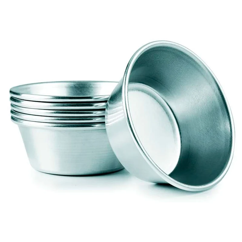 Set 6 moldes para pastel nata portugues Ibili
