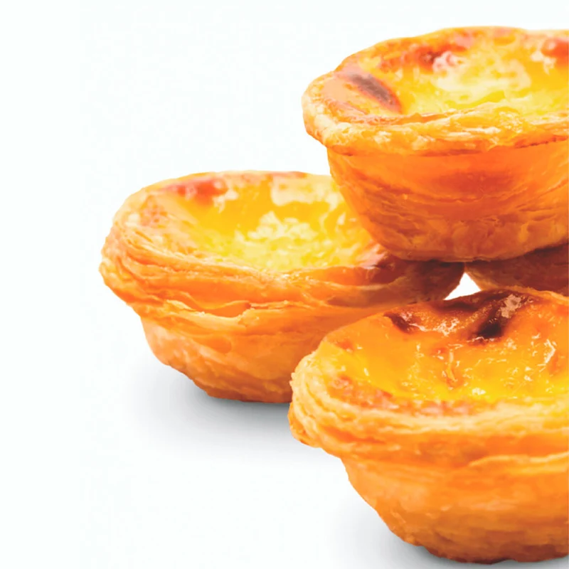 Set 6 moldes para pastel nata portugues Ibili