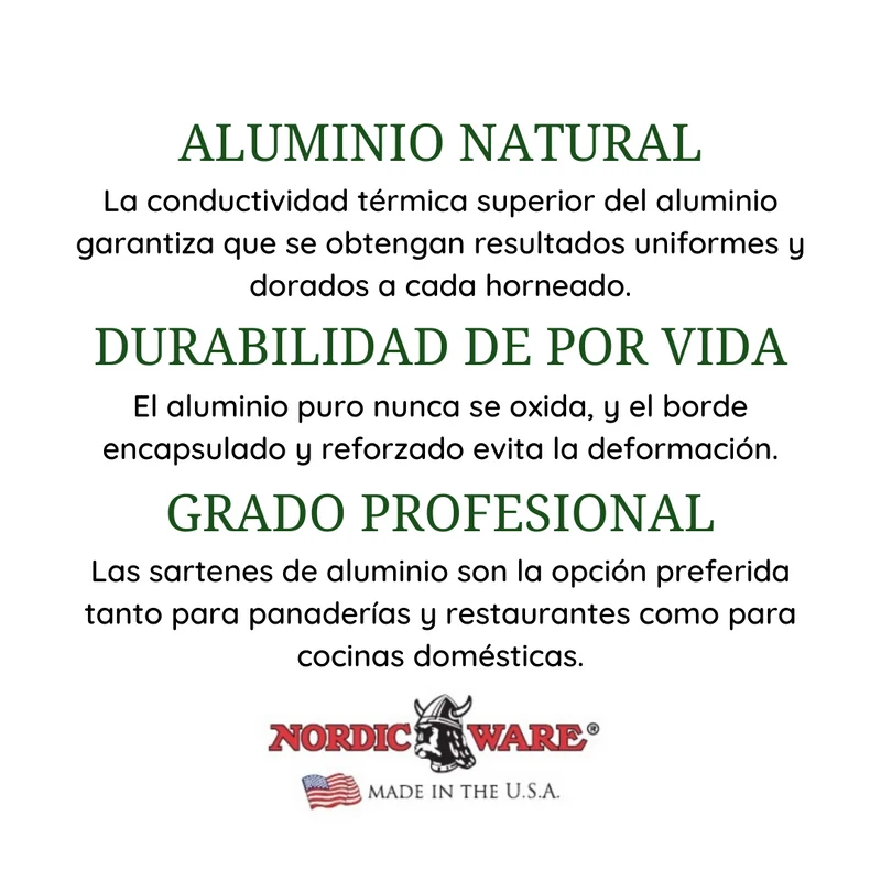 Molde cuadrado Naturals® Collection de Nordic Ware