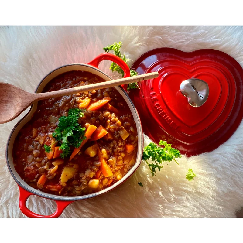 Cocotte corazón Le Creuset