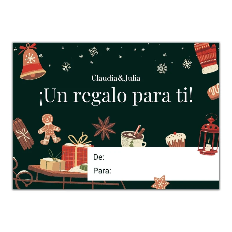 Mensaje para regalo