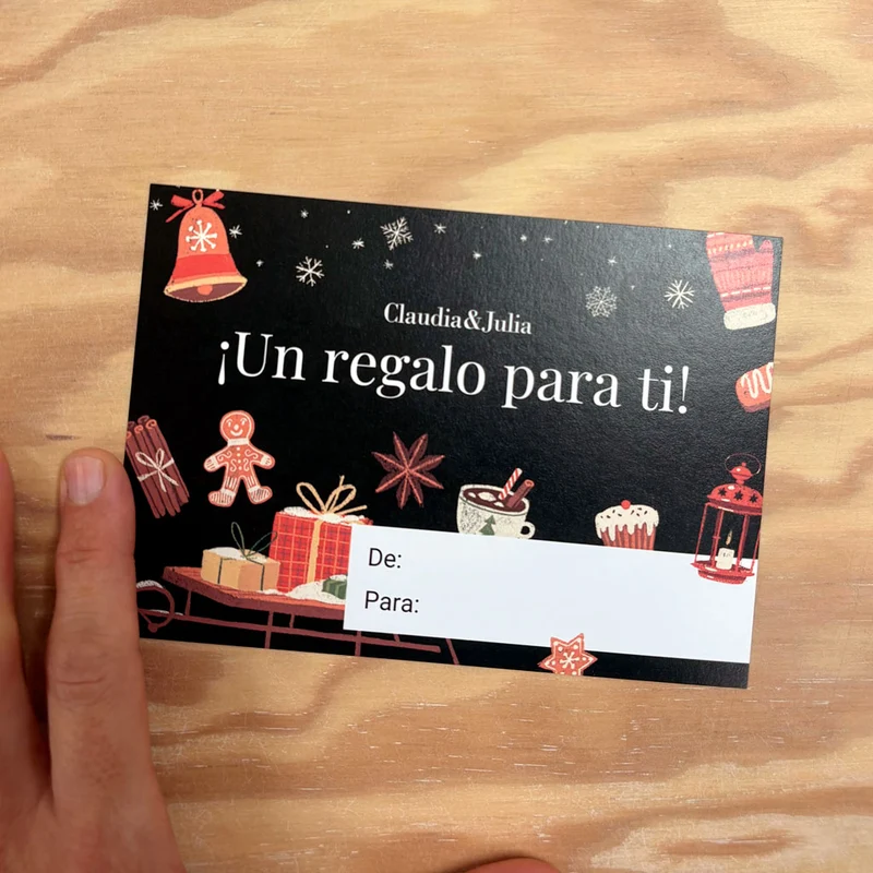 Mensaje para regalo