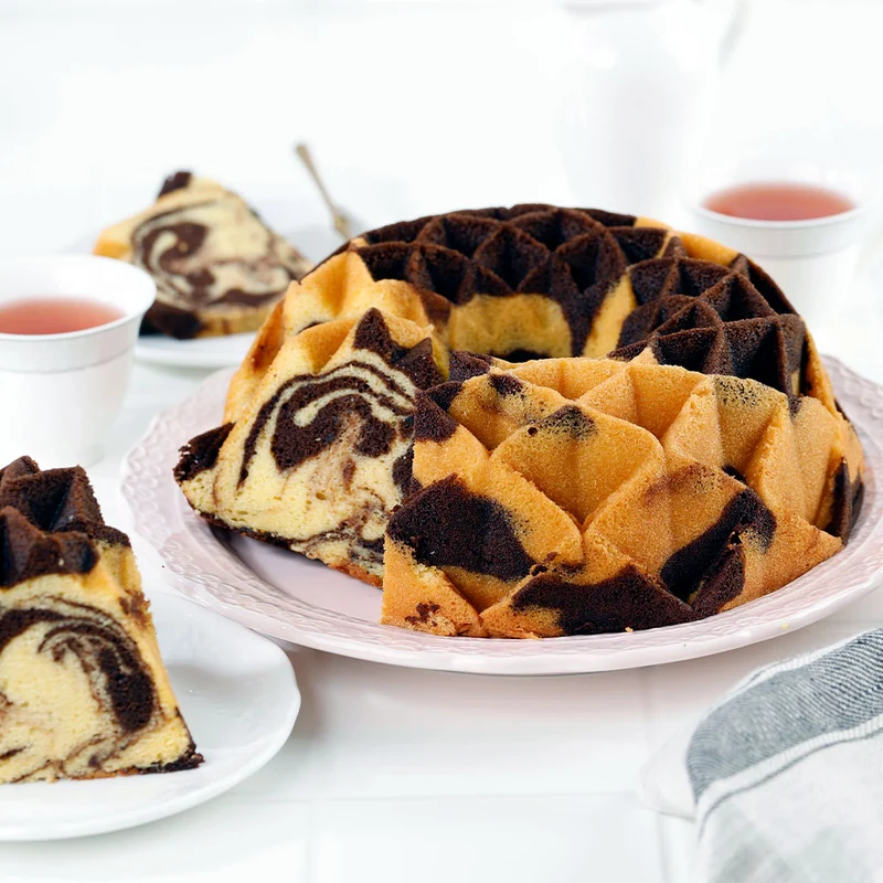 Molde aluminio Jubilee Bundt Nordic Ware