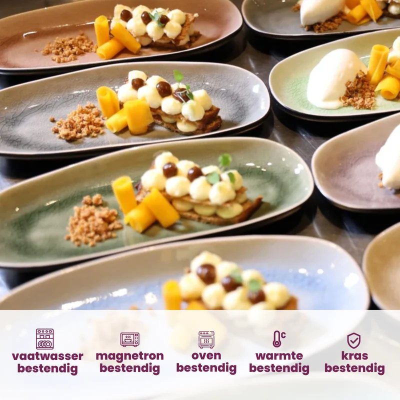 Cosy & Trendy Tapas-Teller Streetfood ø 13 cm - 10 Stück