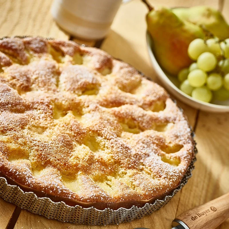 Molde para tartas y quiches con papel de hornear De Buyer