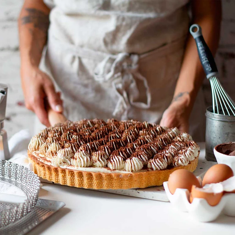Molde para tartas y quiches con papel de hornear De Buyer