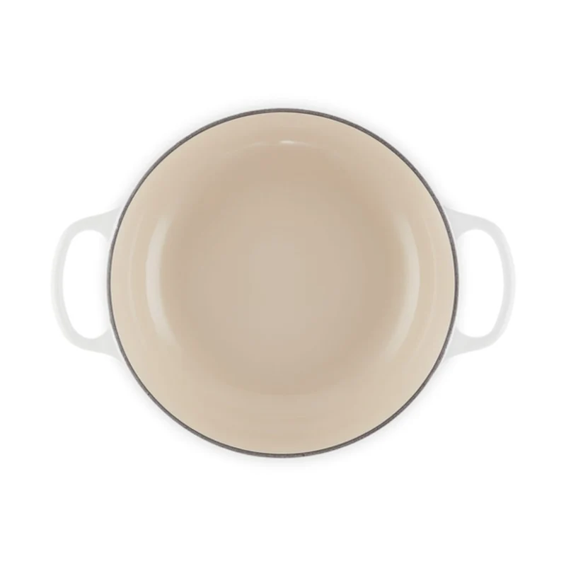 Cocotte redonda baja Signature Le Creuset