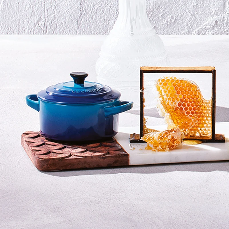 Set de 4 mini cocottes cerámicas Le Creuset
