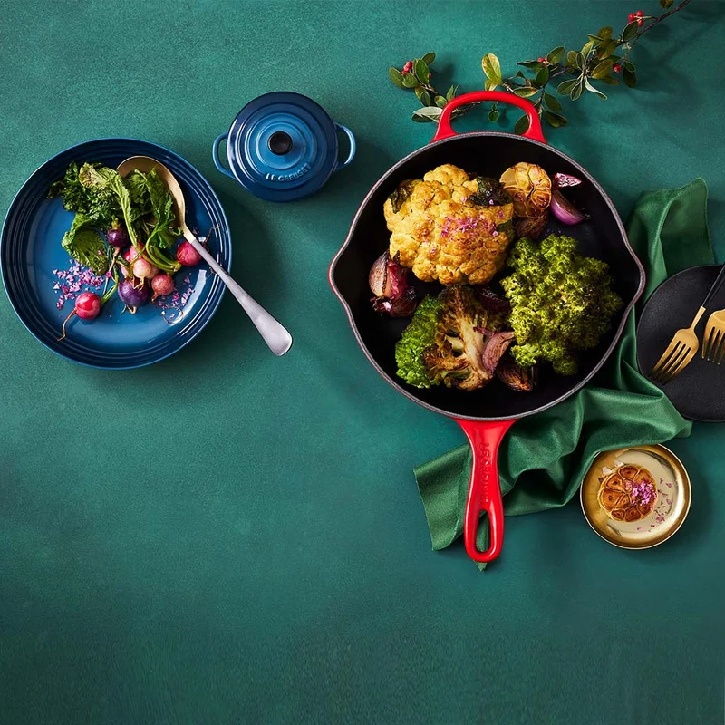 Set de 4 mini cocottes cerámicas Le Creuset