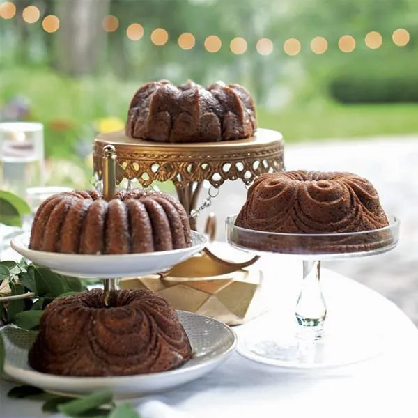 Molde Bundt Quartet 70 aniversario Nordic Ware