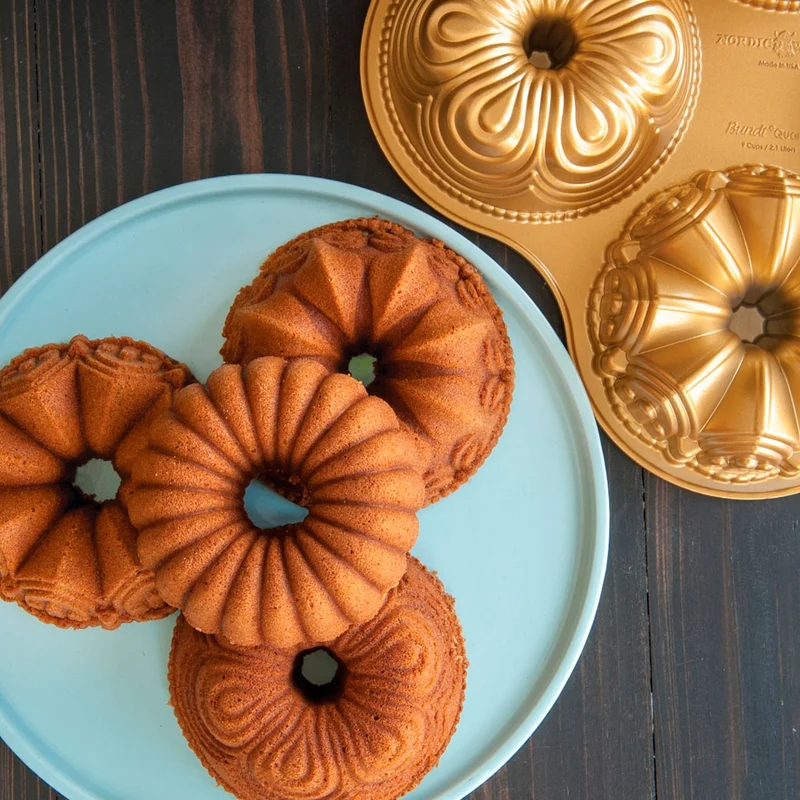Molde Bundt Quartet 70 aniversario Nordic Ware