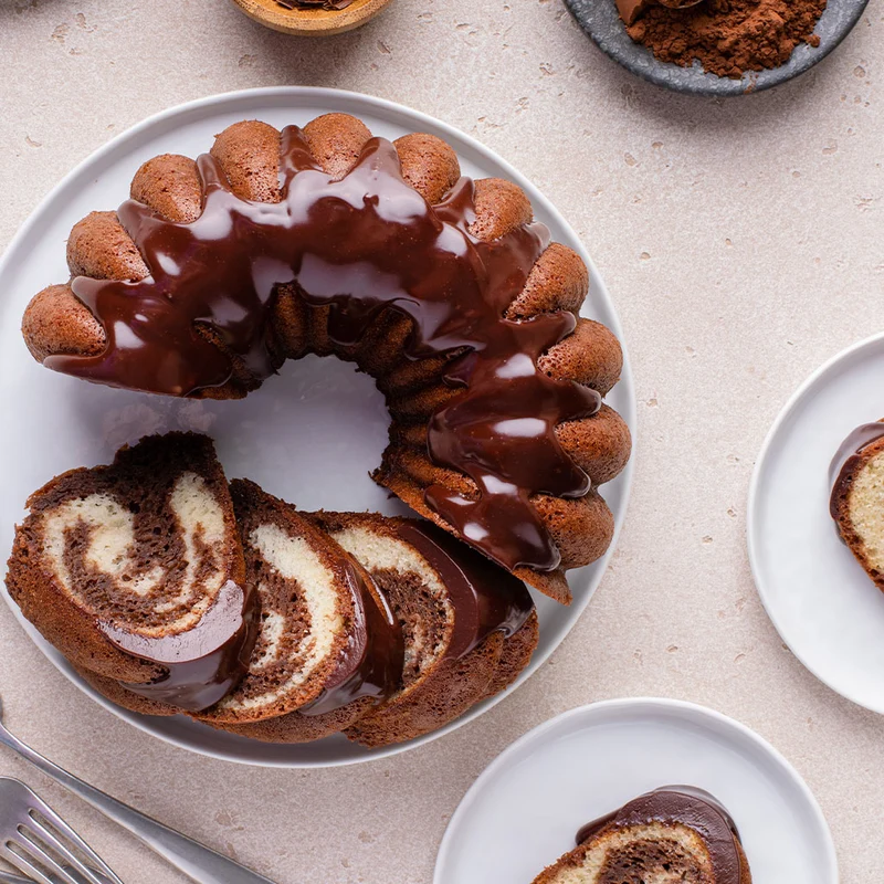 Molde de aluminio Elegant Party Bundt Nordic Ware