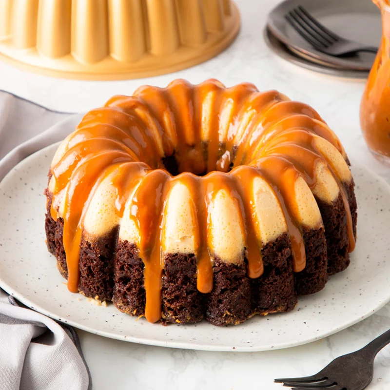 Molde de aluminio Elegant Party Bundt Nordic Ware