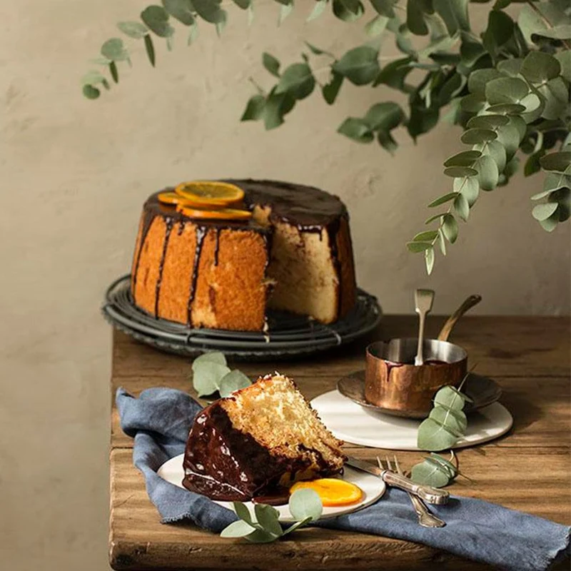 Molde aluminio Angel Food Cake Nordic Ware