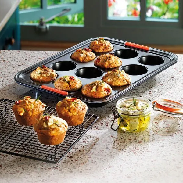 Molde antiadherente para magdalenas Le Creuset