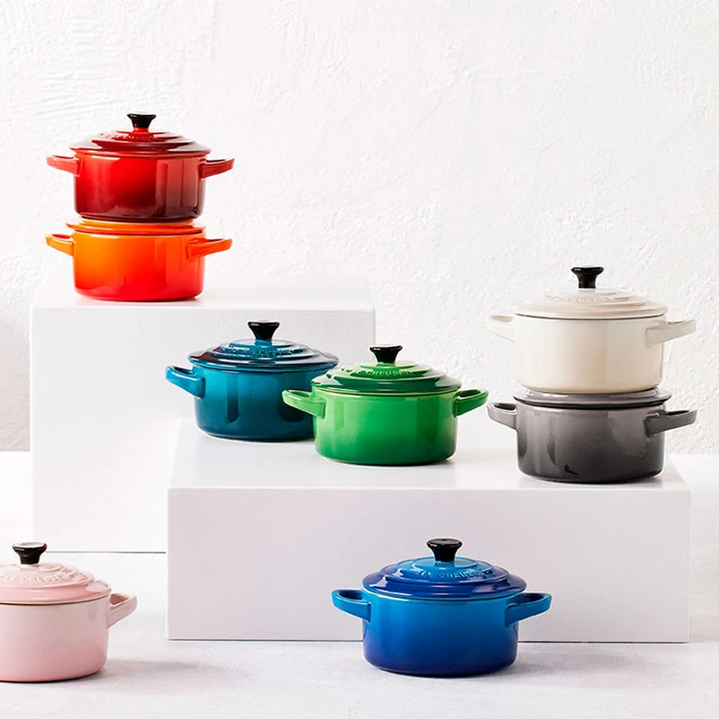 Mini-cocottes cerámicas Le Creuset