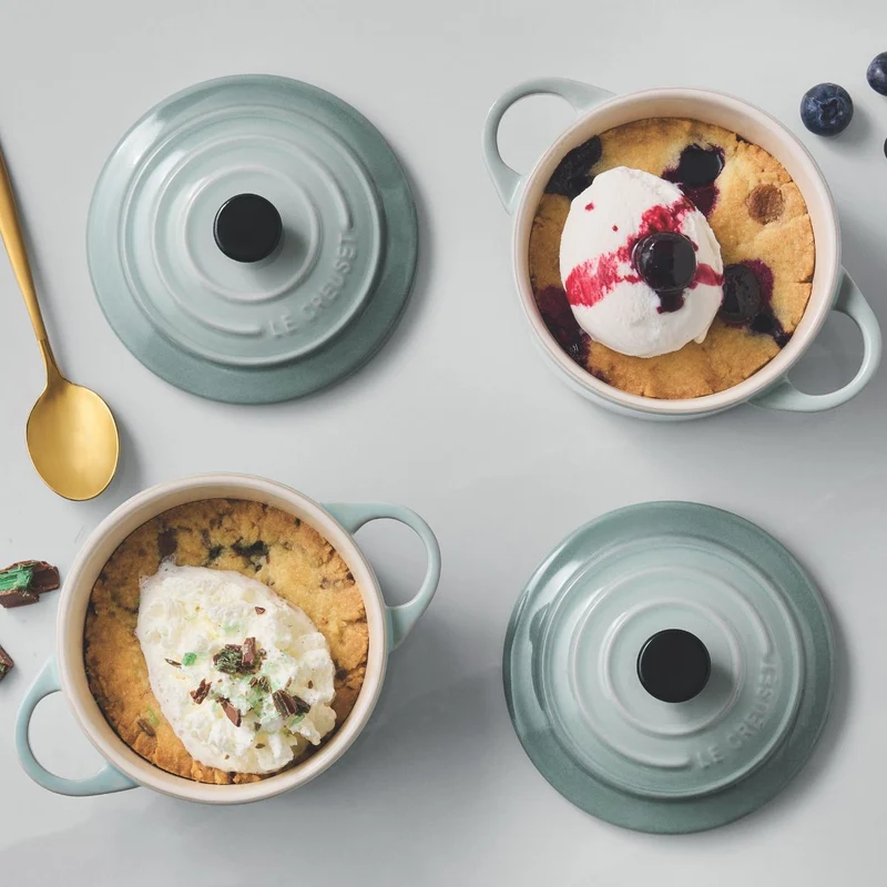 Mini-cocottes cerámicas Le Creuset