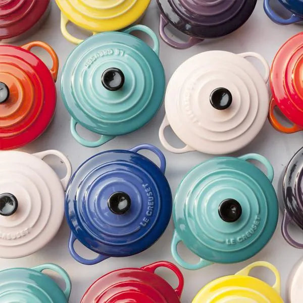 Mini-cocottes cerámicas Le Creuset