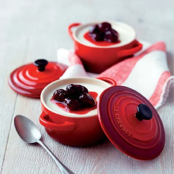 Mini-cocottes cerámicas Le Creuset