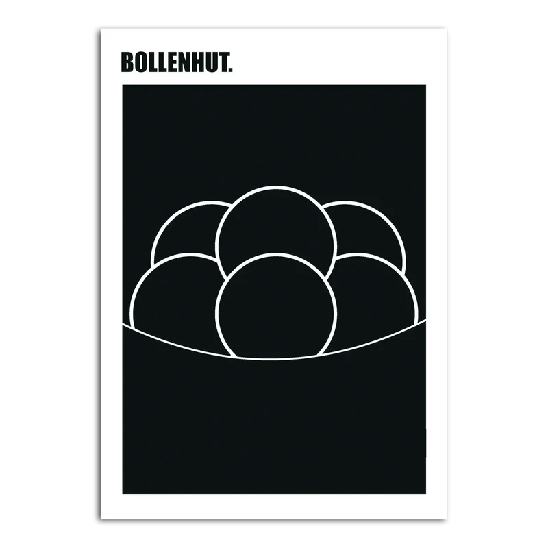 Wandbild "Bollenhut"