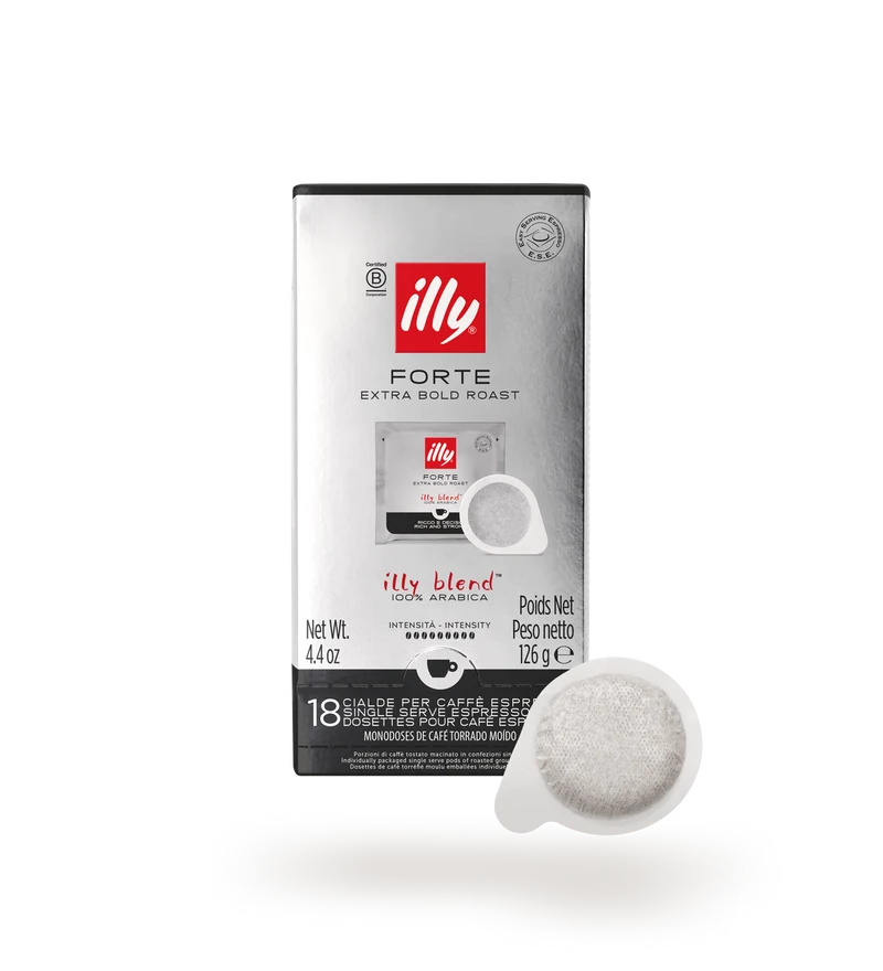 illy Forte E.S.E. Kaffeepads, 18 Pads