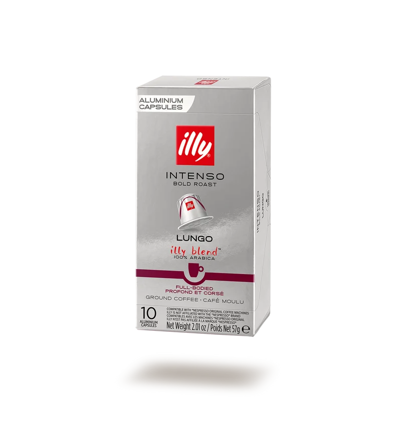 illy Intenso Lungo Kaffeekapseln kompatibel mit Nespresso Original*, 57 g