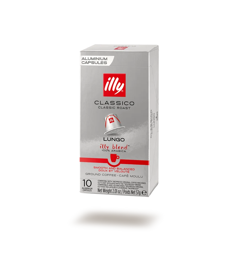 illy Classico Lungo Kaffeekapseln kompatibel mit Nespresso Original*, 57 g