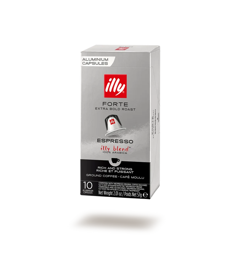 illy Forte Kaffeekapseln kompatibel mit Nespresso Original*, 57 g