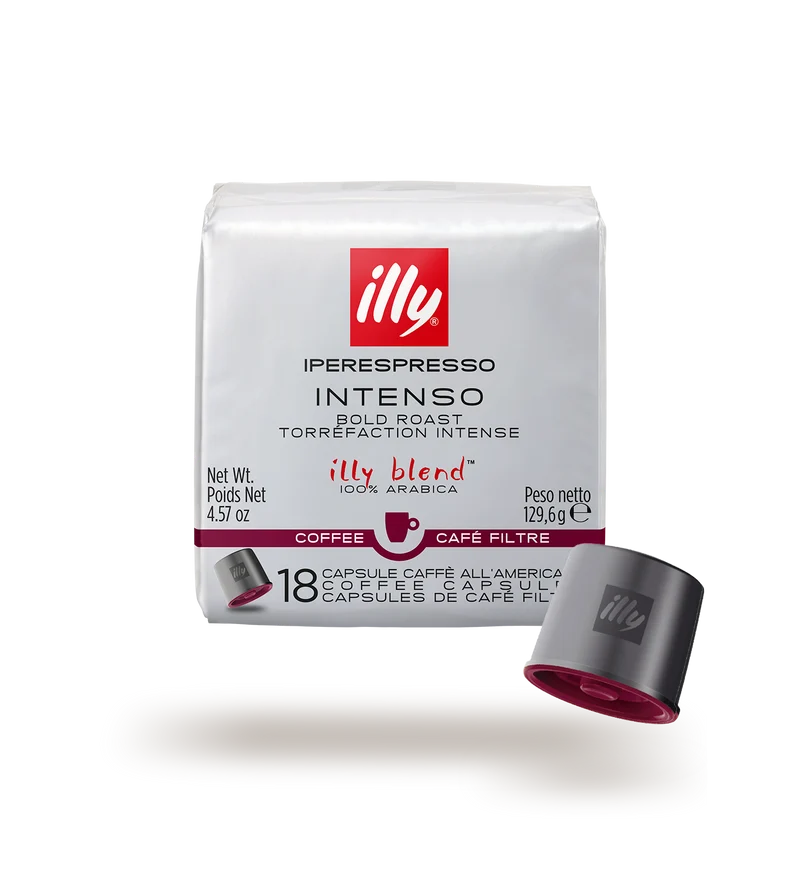 illy Intenso Filterkaffee-Kapseln Iperespresso, 18 Kapseln