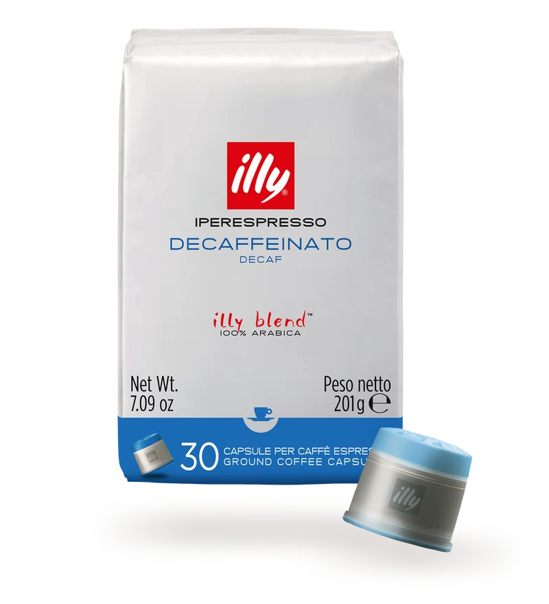 illy Decaf entkoffeiniert Iperespresso Kaffeekapseln, 30 Kapseln