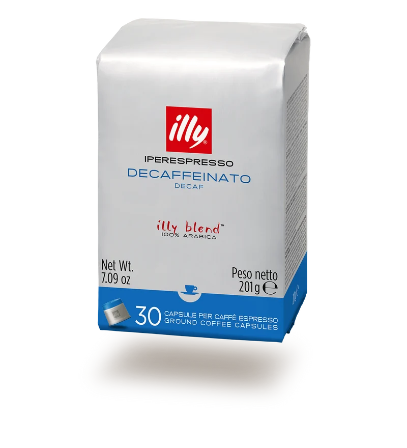 illy Decaf entkoffeiniert Iperespresso Kaffeekapseln, 30 Kapseln